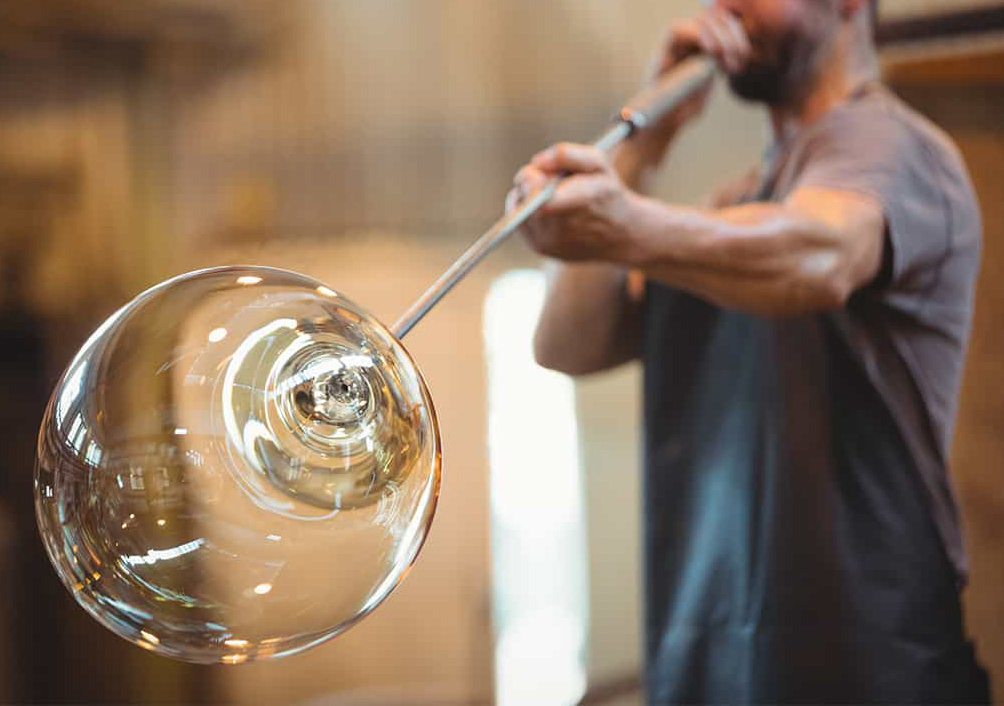 Glass Blowing Process